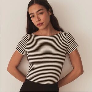 Doen Pauline tee in Venetian stripes